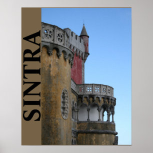 Castle at Sintra, Portugal Poster