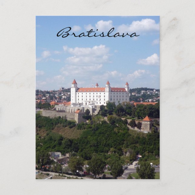 castle bratislava hill postcard (Front)