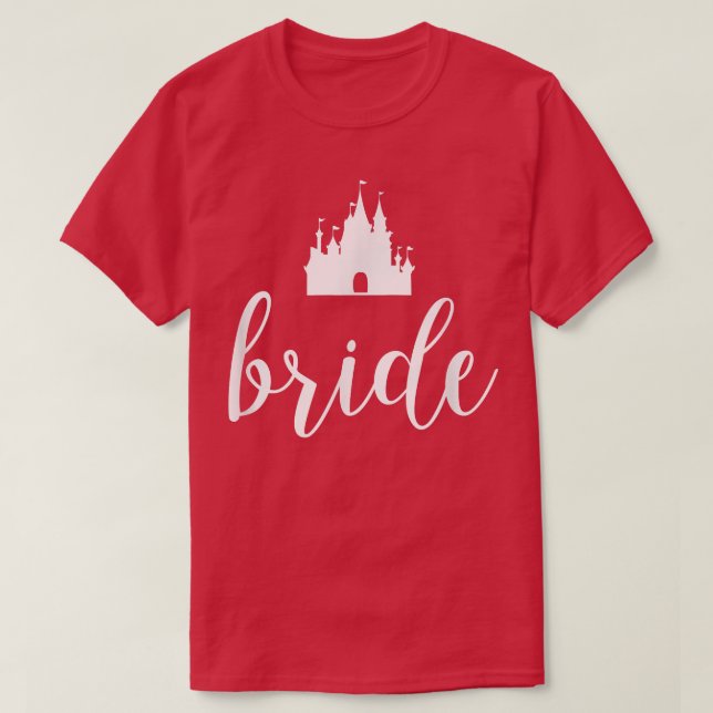 Castle BrideWedding  T-Shirt (Design Front)