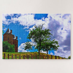 Castle Burgruine Germany. Jigsaw Puzzle