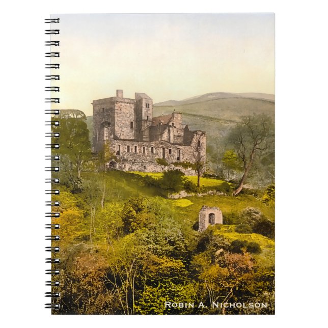 Castle Campbell Dollar Scotland Personalised Notebook (Front)
