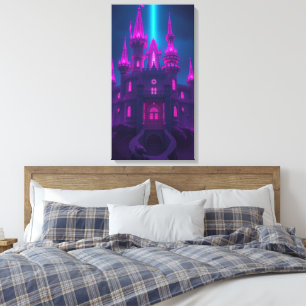 Castle canvas print