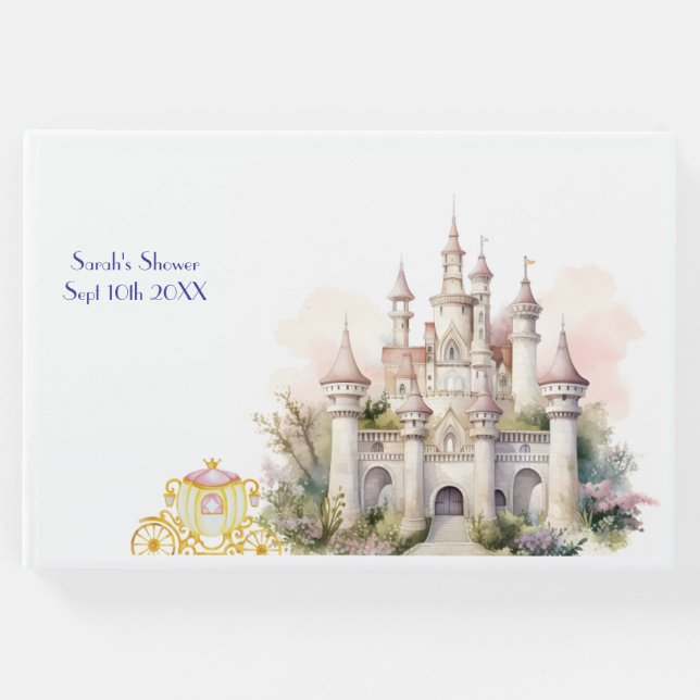 Castle & Carriage  Guest Book (Front)