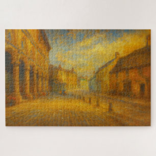Castle Cary Somerset High Street Turner Art Puzzle