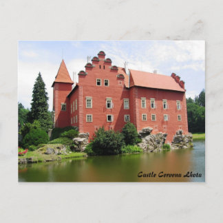 Castle Cervena Lhota Postcard