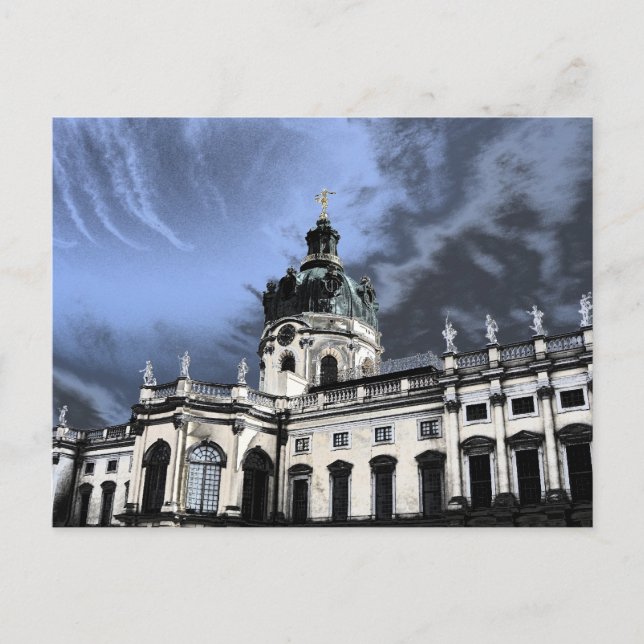 Castle Charlottenburg in Berlin Germany Postcard (Front)