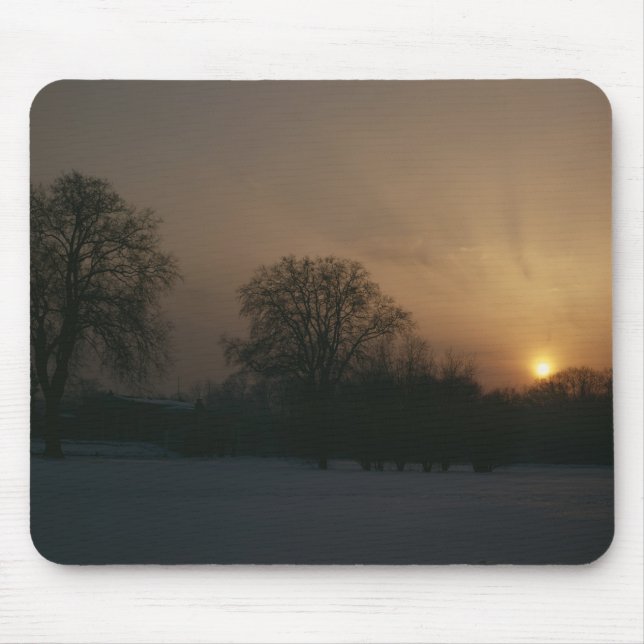 Castle Charlottenhof, Sunset Mouse Mat (Front)