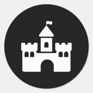 Castle Classic Round Sticker