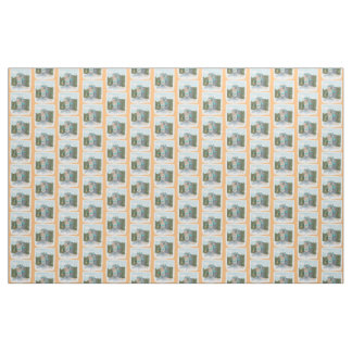 Castle Colourful Illustration Fabric