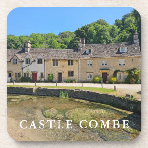 Castle Combe view coasters