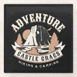 Castle Crags State Park California Glass Coaster