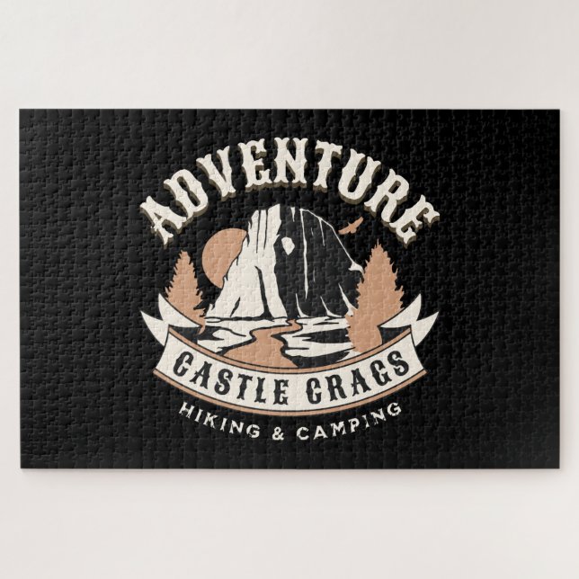 Castle Crags State Park California Jigsaw Puzzle (Horizontal)