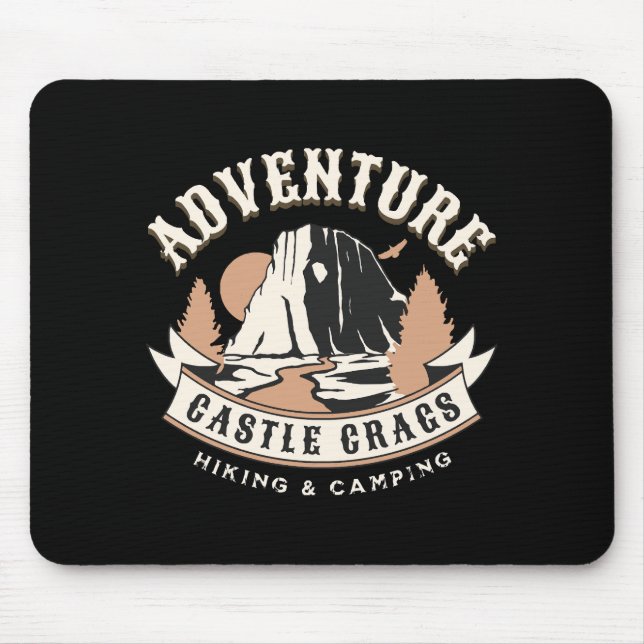 Castle Crags State Park California Mouse Mat (Front)