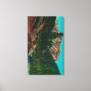 Castle Crags State Park from US 99 Canvas Print