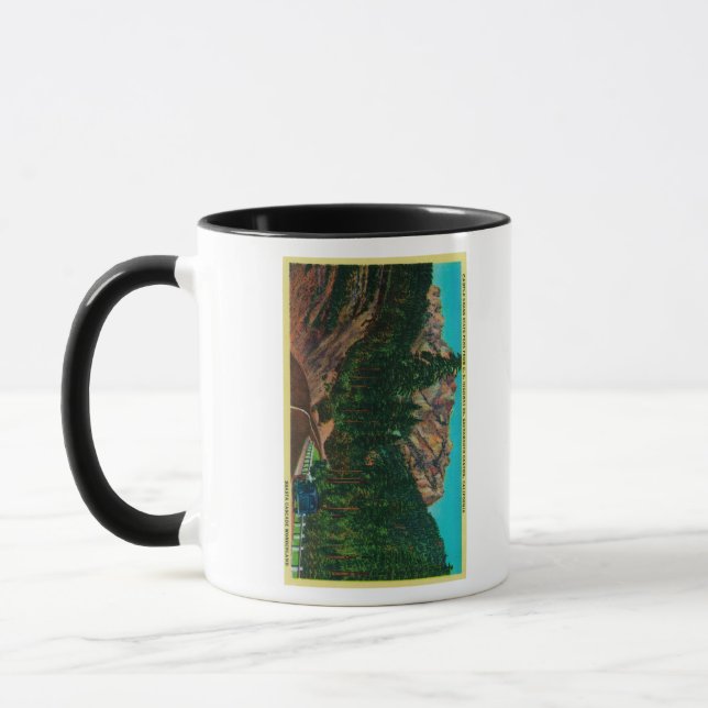 Castle Crags State Park from US 99 Mug (Left)