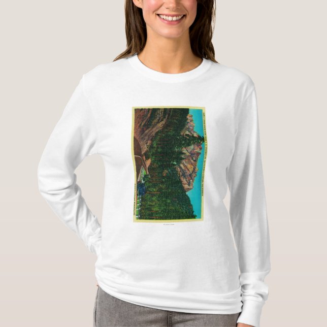 Castle Crags State Park from US 99 T-Shirt (Front)