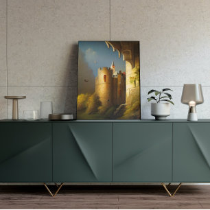 Castle Digital Fantasy Art Poster #18