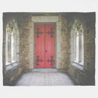 CASTLE DOOR FLEECE BLANKET
