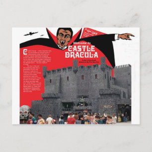 Castle Dracula in Wildwood, New Jersey Postcard