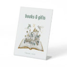 Castle Dragon Books & Gifts Baby Shower Sign