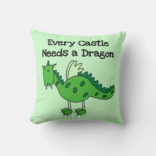Castle Dragon Cushion