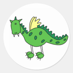 Castle Dragon Sticker