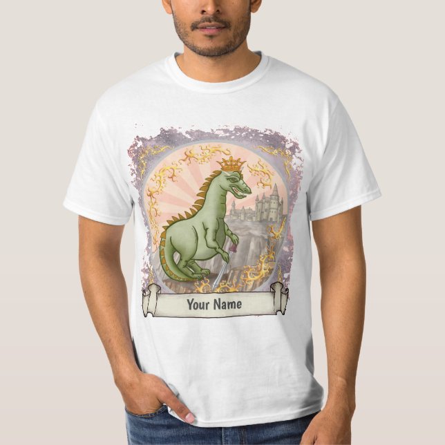 Castle Dragon t-shirt (Front)