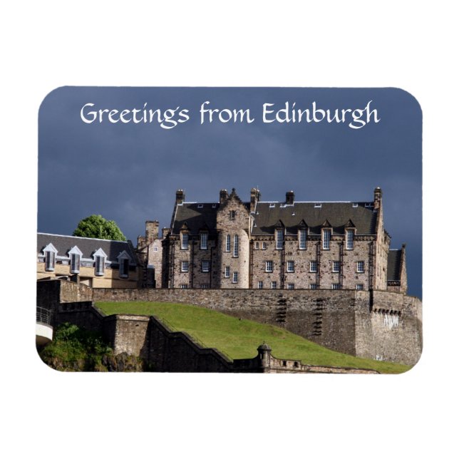 castle edinburgh magnet (Horizontal)