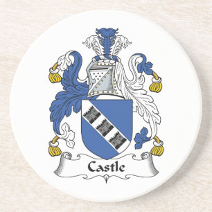 Castle Family Crest Coaster