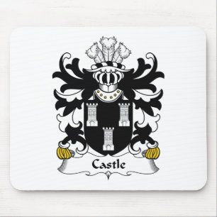 Castle Family Crest Mouse Mat