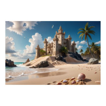 Castle from the Beach of Possibilities