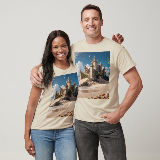 Castle from the Beach of Possibilities T-Shirt (Unisex)