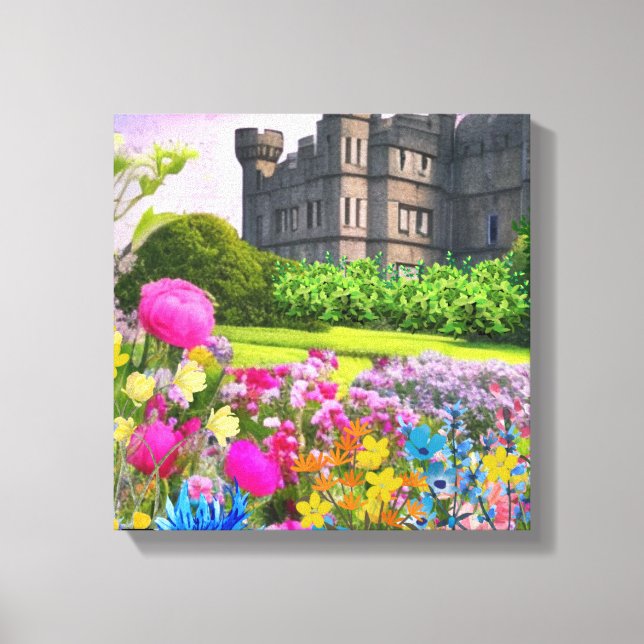 Castle Garden Canvas Print (Front)