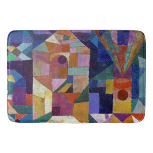 Castle Garden, Paul Klee Bath Mat