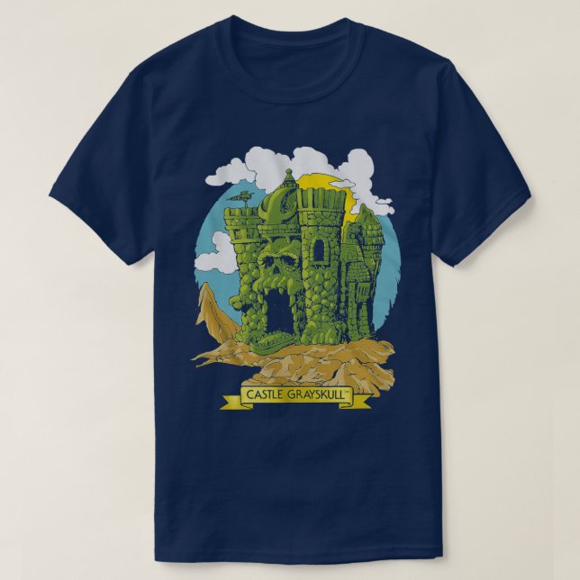 Castle Grayskull Masters of the Universe T-Shirt (Design Front)