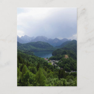 Castle Herren Chiemsee Bavaria Postcard
