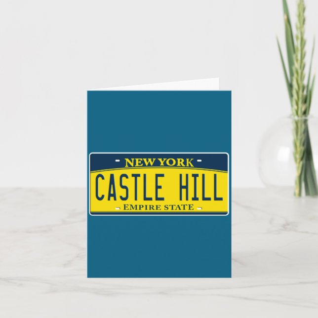 Castle Hill Bronx New York Ny Neighborhood Hometow Card (Front)