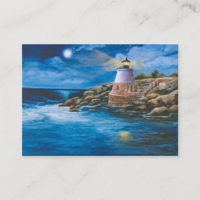 Castle Hill Lighthouse Art Card (Front)