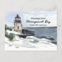 Castle Hill Lighthouse Narragansett Bay Newport RI
