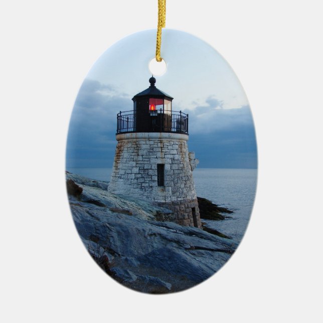 Castle Hill Lighthouse Ornament (Front)