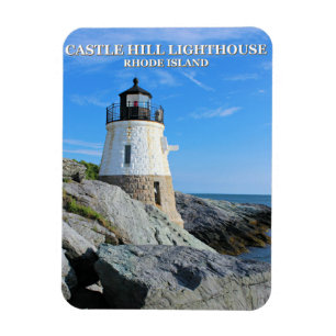 Castle Hill Lighthouse, Rhode Island Magnet