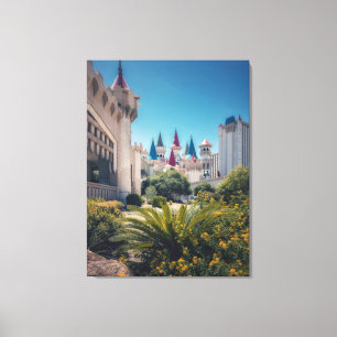 Castle Hotel Exterior Canvas Print