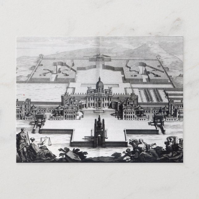Castle Howard, from 'Vitruvius Britannicus' Postcard (Front)