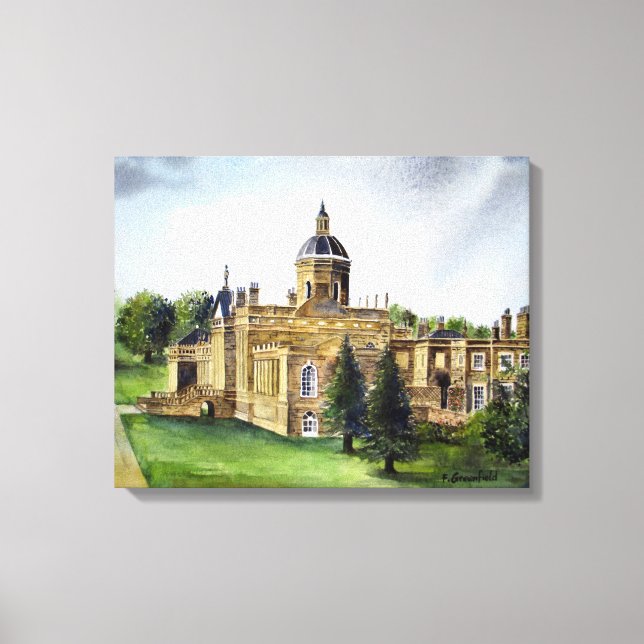 Castle Howard, York, England Canvas Print (Front)
