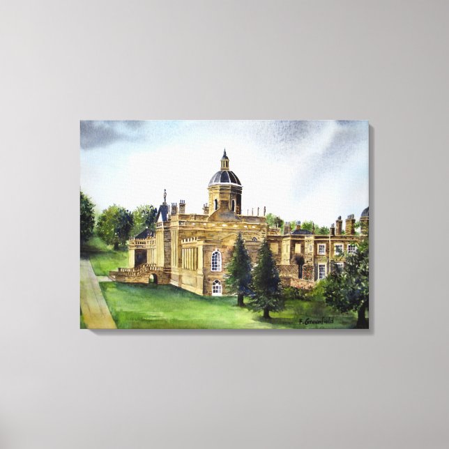 Castle Howard, York, England Canvas Print (Front)