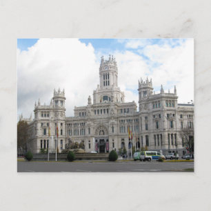 Castle in Madrid, Spain Postcard