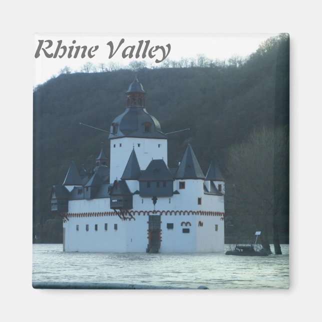Castle in Rhine Valley Magnet (Front)