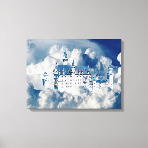 Castle in the Clouds Canvas Print
