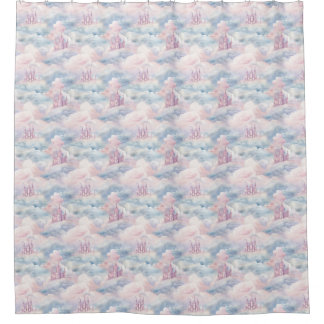 Castle in the Clouds Shower Curtain