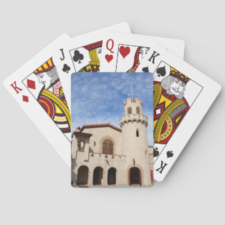 Castle in the desert playing cards